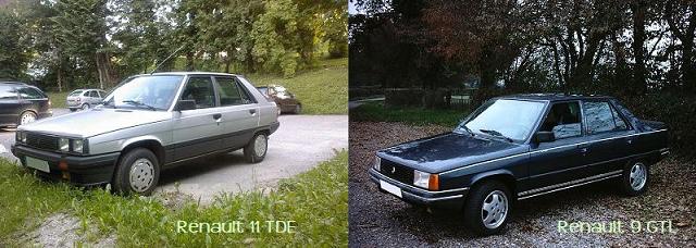 Renault 9 et Renault 11